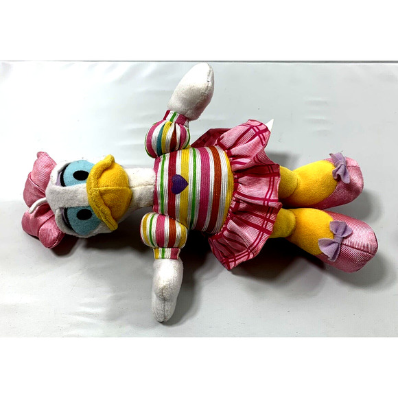 Disney Daisy Duck Pink Bow Plush Stuffed Animal Toy‎ - Picture 4 of 11